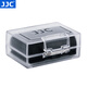 JJC 相機電池盒 收納保護盒 適用于富士NP-W126S/NP-95索尼FW50/FZ100佳能LP-E6NH/E17尼康EL15C/EL25 1個(gè)裝