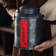 哲明（ZheMing）茶葉罐大號茶葉包裝盒家用便攜迷你金屬鐵罐密封罐鐵皮罐存茶罐 縮口一斤罐