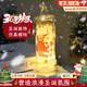 曇蓓漫圣誕裝飾品圣誕節(jié)禮物小夜燈仿真蠟燭平安夜樹燈桌面擺件送男女友 圣誕仿真蠟燭燈【圣誕老人】 【大號配底座】13.8*6.5cm