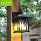 仨仨簡(jiǎn)約壁燈歐式戶(hù)外壁燈防水室外別墅庭院燈陽(yáng)臺(tái)露臺(tái)燈玻璃圍墻燈具 現(xiàn)貨