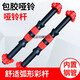 環(huán)保啞鈴桿通用一對握桿加長(cháng)35/40/51CM螺母連接器啞鈴配件2.5cm 適合孔徑26至30mm 50CM彩膠桿兩個(gè)+4個(gè)螺母