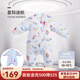 良良秋冬嬰幼兒分腿睡袋厚夾棉外穿男女同款 星際迷航-200G【建議身高70-80CM】