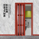 曼創(chuàng) pvc折疊門廚房移門隔斷開放式推拉門防水衛(wèi)生間門陽臺商鋪隱形門 可安排安裝