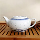 LICHEN 景德鎮(zhèn)陶瓷茶壺古典老款青花玲瓏茶具 700ml茶壺矮款
