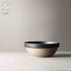 九土 手工粗陶碗日式簡(jiǎn)約陶瓷碗大湯碗面碗復古風(fēng)圓形餐具家用