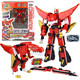 億奇（EAKI）心奇爆龍戰車(chē)4戰龍合體飛火霸王龍列車(chē)變形機器人新奇暴龍6玩具 經(jīng)典款-合體飛火霸王龍BXZ1001
