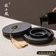 【全網(wǎng)低價(jià)，真便宜直播間】張小鳳硯臺歙硯文房四寶毛筆初學(xué)者書法用品墨盒墨池【火鍋硯4寸 不帶盒】