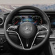 品為適用于奔馳E300L C260L C200 GLC260L手縫方向盤套C350eL真皮把套 【黑色圓盤】21-25款E級立標(biāo)