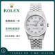 勞力士（ROLEX）【二手99新】勞力士Rolex 日志型系列 蠔式恒動(dòng)系列 空霸系列 探險家系列休閑正裝自動(dòng)機械男表 16234銀盤(pán)大包鉆 36表徑
