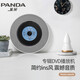 熊貓（PANDA）CD66 壁掛dvd播放機cd機唱片機專(zhuān)輯播放器多功能光盤(pán)碟片影碟機家用藍牙音箱便攜音響一體機光碟機 CD66灰色【藍牙CD/DVD/掛壁】