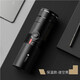 同優(yōu)男士玻璃杯一鍵開蓋車載水杯雙層高檔喝茶茶水分離保溫杯泡茶杯子 黑色保溫杯 500ml 1只