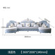 歐式沙發(fā)布藝組合客廳雙貴妃大戶型現(xiàn)代簡(jiǎn)約簡(jiǎn)歐實(shí)木2025新款沙發(fā) 829布藝沙發(fā)【淺藍(lán)色3.6米】