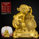 天祥緣 銅猴子擺件黃銅十二生肖猴禮品猴年禮物公司開(kāi)業(yè)家居工藝品 24號生肖猴