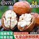 譯蒙之味【順豐】四川大涼山新鮮濕核桃去青皮核桃薄皮綠皮現摘生嫩山黑桃 凈重5斤【核桃?jiàn)A+網(wǎng)兜+彩箱】