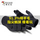 啄木鳥(niǎo)羊毛手套男女針織毛線(xiàn)男冬季保暖加厚騎行觸屏手套舒適百搭情侶款 灰色【高效觸屏】