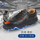 盾王（DUNWANG）防滑勞保鞋男防砸耐油防護安全鞋絕緣電工真皮輕便透氣軟底廚師鞋 防砸+6KV絕緣 42