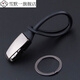 鉆技【精品汽車(chē)擺件】 創(chuàng  )意禮品鑰匙扣鑰匙鏈掛件黑鈦汽車(chē)鑰匙扣時(shí)尚 丹麥二代-鑰匙扣*2個(gè)