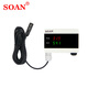 索安（SOAN）機房溫度報警器wifi溫濕度報警器涂鴉APP溫濕度記錄儀遠程監(jiān)測器 B=WiFi 溫濕度一體（探頭線約3米