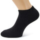 紐菲奧納 襪子男船襪薄款隱形襪 男士棉襪運動(dòng)透氣白色短襪 低腰淺口低幫短筒棉襪 10雙深灰