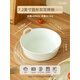 慕柯空氣炸鍋專(zhuān)用烤碗烤箱用雙耳陶瓷微波爐烤盤(pán)耐高溫碗 【圓形72英寸】奶白35L45L的炸