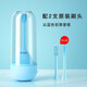 科蒂斯（KEDISI）科蒂斯兒童電動(dòng)牙刷u型充電式2-3-7歲軟毛男女小學(xué)生寶寶自動(dòng)牙刷 沁藍(lán)(標(biāo)準(zhǔn)刷頭+環(huán)繞刷頭 2-12歲）