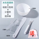 調膜碗調面膜工具美容院專(zhuān)用套裝海藻高端大號硅膠灌膚泥膜雙頭刷 硅膠面膜碗4件套【碗+硅膠刷+量杯+攪拌】 1套