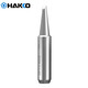 白光（HAKKO）日本白光900M-T-B烙鐵頭936/937焊臺900M/907/933手柄通用焊咀 900M-T-1.6D一字頭