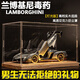 赟婭蘭博基尼跑車(chē)仿真合金車(chē)模手辦收藏汽車(chē)模型六一兒童節禮物 【星光銀】蘭博基尼毒藥+高檔實(shí)木燈光防塵展示罩