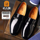 老人頭品牌男鞋真皮透氣商務(wù)正裝英倫男士皮鞋婚鞋高檔名品輕奢鞋子