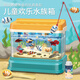 赟婭兒童仿真水族箱養魚(yú)男女孩網(wǎng)紅音樂(lè )小魚(yú)缸玩水玩具六一兒童節禮物 釣魚(yú)水族箱（6磁性魚(yú)）
