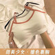 怡淑涵內(nèi)衣女學生高中少女18-19歲純棉發(fā)育期少女初中生運動防震文胸 2件裝【白色+灰色】 均碼 【80-130斤】