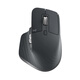 羅技（Logitech）大師系列 MX Master 3S 無線藍(lán)牙鼠標(biāo) 人體工學(xué) 辦公 靜音鼠標(biāo)  帶無線接收器 【標(biāo)準(zhǔn)款】Master3s 黑