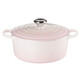 酷彩(Le Creuset)琺瑯湯鍋燉鍋圓形鑄鐵鍋火鍋24CM 德國原裝進(jìn) 貝殼粉 24cm