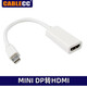 CableCC 高清線(xiàn)帶音頻 支持MINI DP 雷電THUNDERBOLT 接口轉hdmi 白色雷電2-HDMI 雷電2
