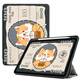 zoyu iPad Air7保護(hù)套帶筆槽11英寸2025款M3芯片適用蘋果Air6保護(hù)殼平板2024三折air5卡通可愛全包 美元胖柴【配鋼化膜】 2025/2024款A(yù)ir7/6【11英寸】