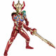 萬(wàn)代（BANDAI） SHF 奧特曼銀河格斗 新世代英雄 手辦模型玩具 SHF 泰迦彩虹三重形態(tài)