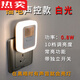 德國進(jìn)口品質(zhì)聲控感應(yīng)燈LED小夜燈插電過道衛(wèi)生間臥室床頭夜起開關(guān)自動節(jié)能燈 白光聲控款0.8W常亮功能+ 10檔調(diào)光+開關(guān)
