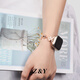 Z&Y適用蘋果手表表帶s10新款輕奢s9金屬apple watch s10女款ultra2鑲鉆s8夏季iwatch9四葉草表鏈 玫瑰金 42mm表盤【適用新品10代iwatch】