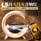 鉑吶苓多功能鬧鐘無(wú)線充藍(lán)牙音箱男生禮物實(shí)用床頭氛圍燈學(xué)生多功能時(shí)鐘桌面擺件無(wú)線充生日禮物低音炮 數(shù)顯夜燈鬧鐘 可充電電池