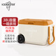 冰大師（ICEMASTER）保溫箱冷藏箱存冰車載擺攤戶外商用冷藏箱泡沫箱保溫保鮮箱子 38L-PU【象牙白】+冰磚*2