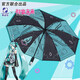 幸運石初音未來(lái)官方正版聯(lián)名自動(dòng)晴雨傘 二次元動(dòng)漫周邊miku黑膠v家遮陽(yáng) 星動(dòng)節拍黑膠自動(dòng)傘 初音未來(lái)