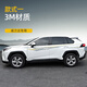 適用于2022款漢蘭達(dá)/皇冠陸放車身彩條22款漢蘭達(dá)改裝拉花運(yùn)動貼紙皇冠腰線彩帶個性貼膜 威蘭達(dá)拉花【3M材質(zhì)】