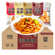 阿寬紅油面皮方便面 酸辣麻醬口味干拌面速食涼皮寬面泡面袋裝整箱 推薦【混合口味】20包*1箱*2.2kg