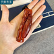 樂喵（LEMIAO）紫檀木雕刻文玩手把件雕刻掛件創(chuàng)意木質文玩手把件裝飾品掛件禮物 紫檀木手把件(一鳴驚人)A09-102 7厘米左右