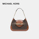MICHAEL KORS 邁克·科爾斯 Chestnut老花手提單肩包大號板栗色30F1G2HL2E