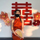 酷依寶婚房裝飾婚房花朵裝飾一整套新娘結(jié)婚裝飾花皺紋紙裝修