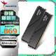 威刚(ADATA) 32GB(16GBX2)套装 DDR5 6400 台式机内存条 海力士A-die颗粒 XPG威龙D300（黑色）C32