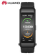 華為（HUAWEI） 【官方原裝新品】手環(huán)藍牙耳機智能運動心率監(jiān)測感應防水男女通用原廠【太空人表盤】 運動款-曜石黑