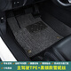 金瀚杰汽車腳墊單片主駕駛絲圈車腳墊子單個正駕駛位室座副駕雙層全包圍 主駕駛腳墊雙層款黑銀雪妮絲 專車專用留言車型年款