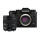 富士（FUJIFILM）X-T5/XT5 微單相機 套機（16-50mm) 4020萬像素 7.0檔五軸防抖 6K30P 經典機械撥盤 黑色